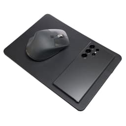In Use Mouse Pad Charging Phone