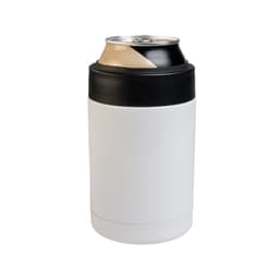 White Drink Cooler with Can