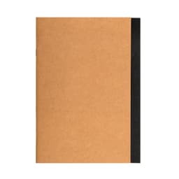 Natural/Black Notebook
