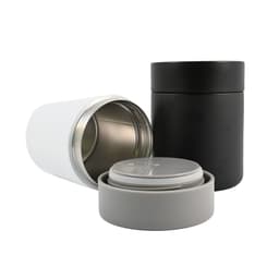 Black and White with Lid