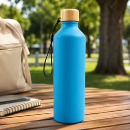 Gelato Aluminium Bottle with Bamboo Lid - image 15