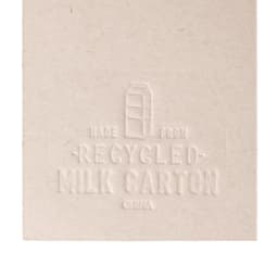 Embossed Message on Back