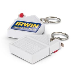 House Tape Measure Key Ring - image 1