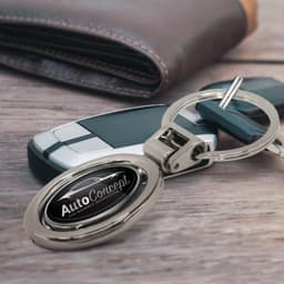 Spinning Metal Key Ring - image 2