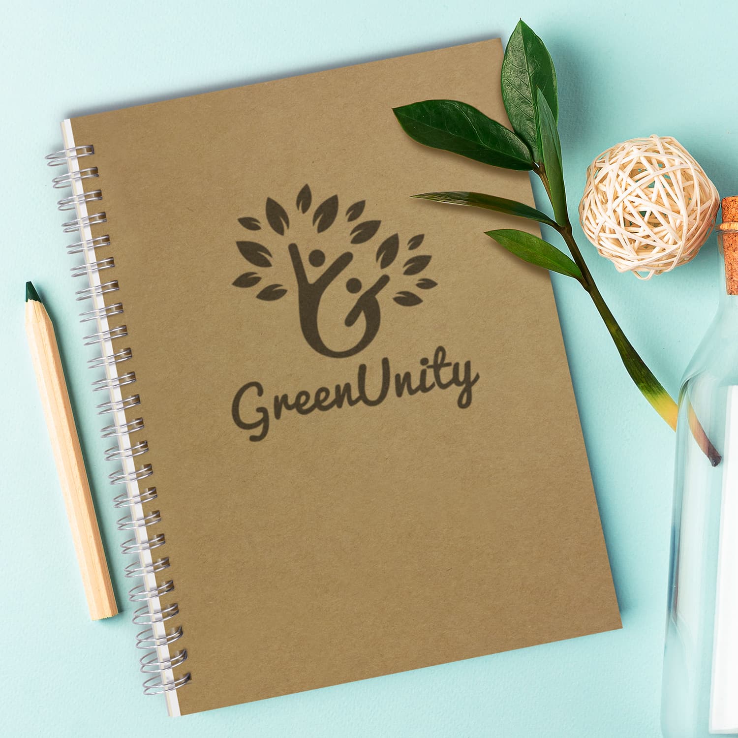 Kraft Note Pad - Medium-Active Image
