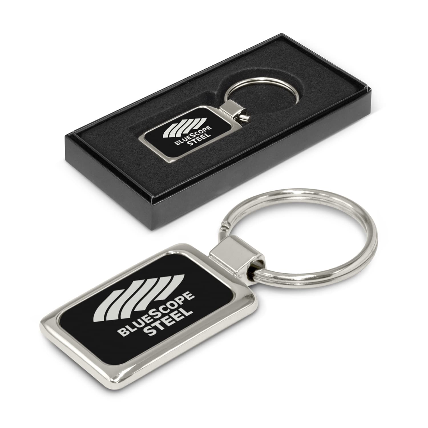 Laser Etch Metal Key Ring-Active Image