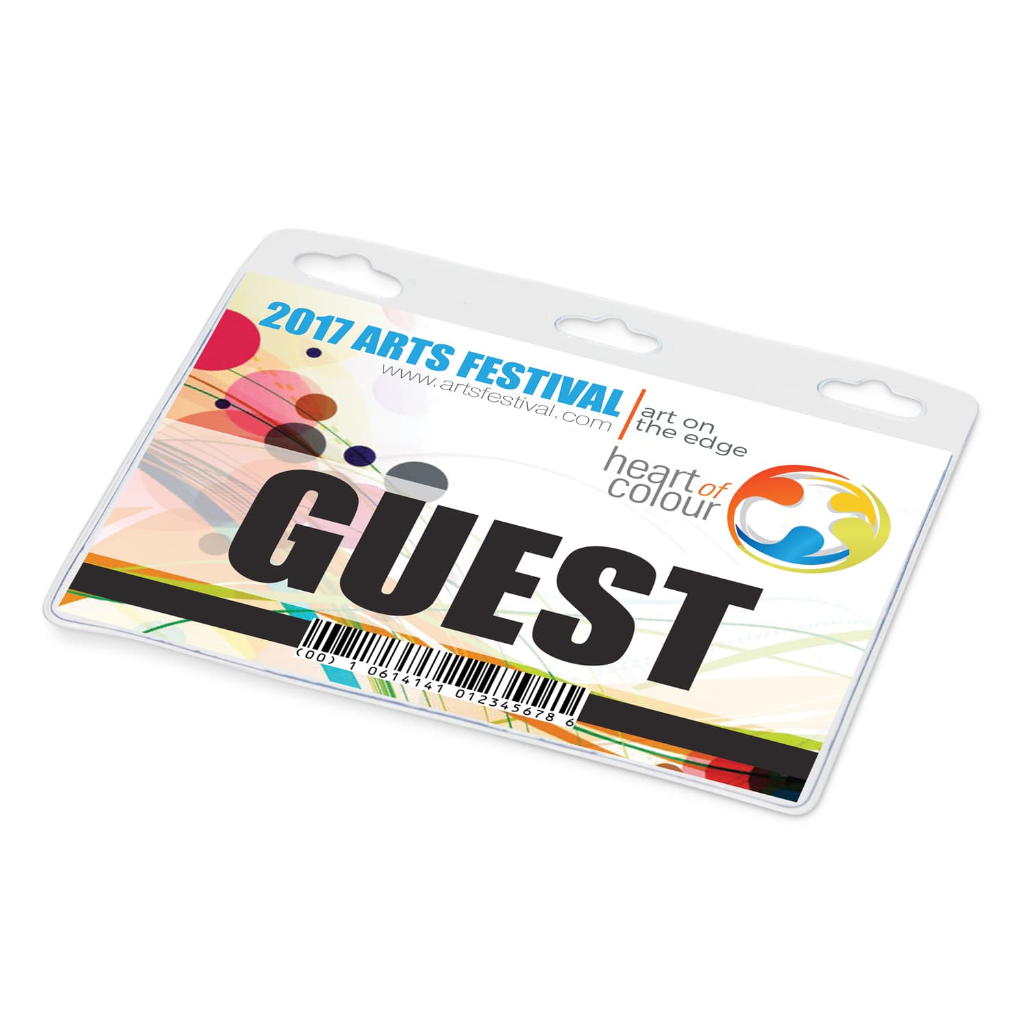 Clear Vinyl ID Holder-Active Image