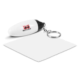 Microfibre Cloth Key Ring - image 2