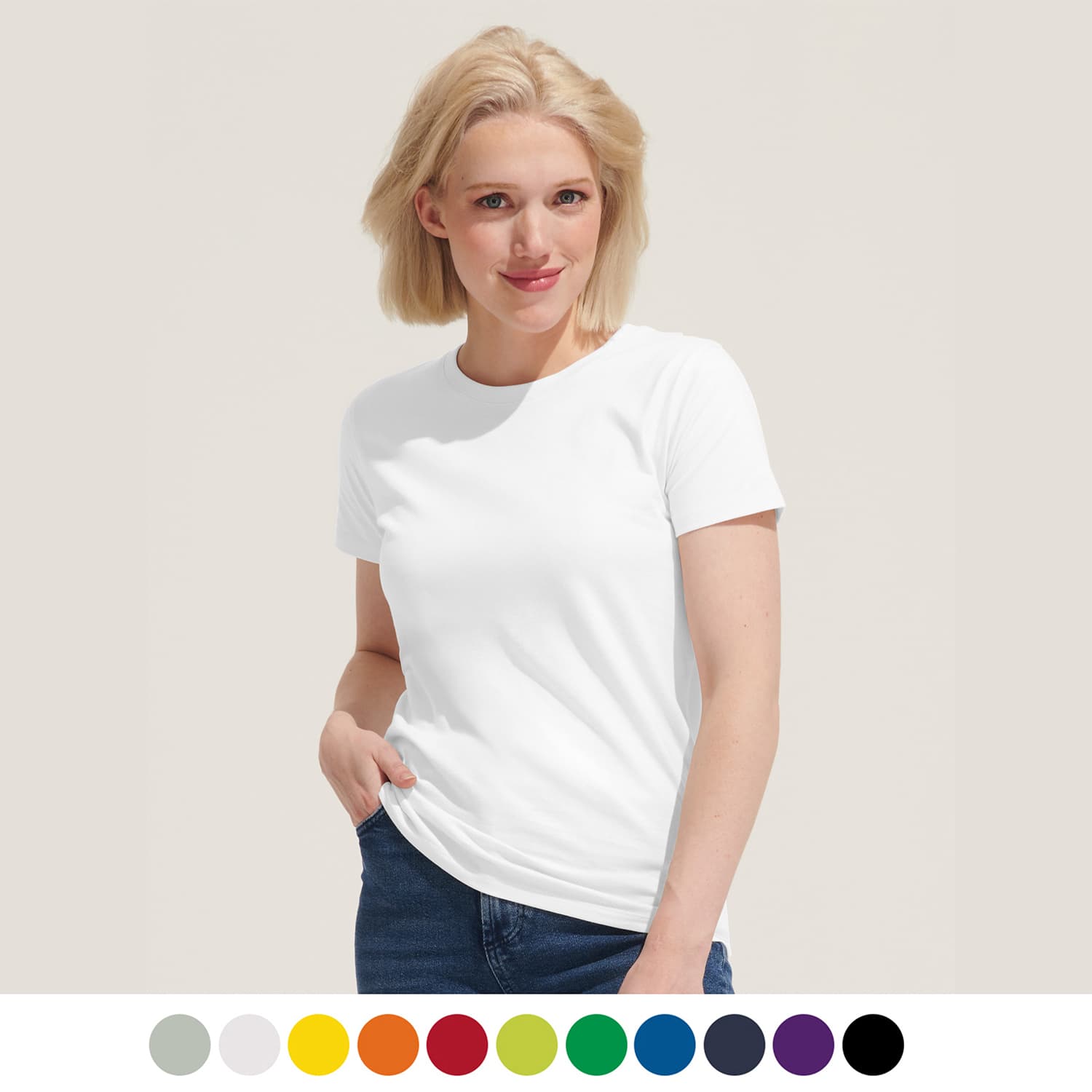 SOLS Imperial Womens T-Shirt-Active Image