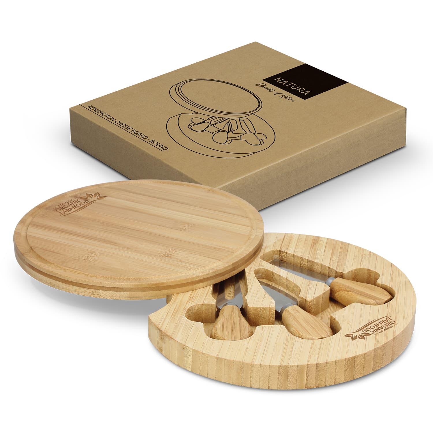 NATURA Kensington Cheese Board - Round-Active Image