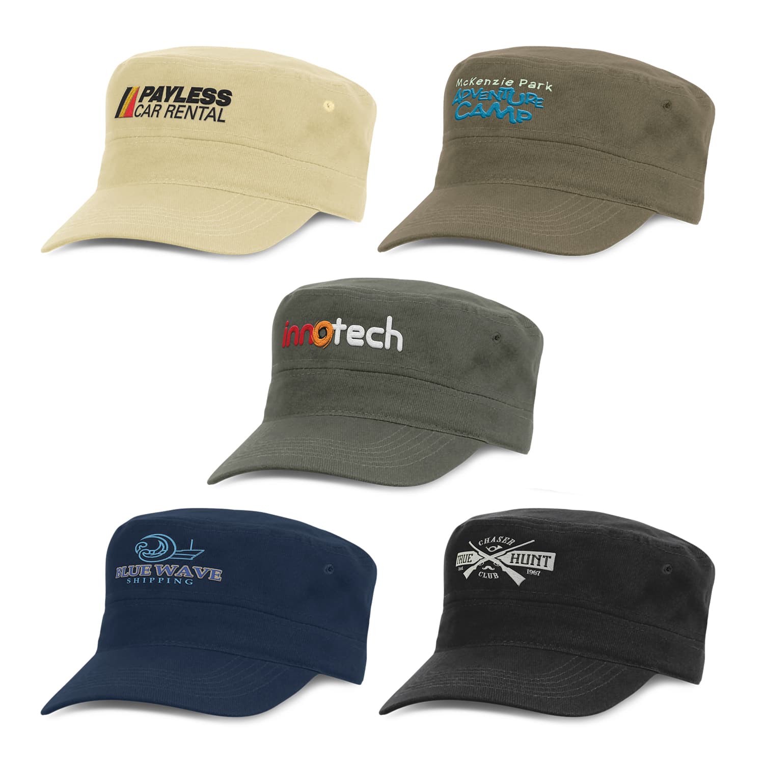 Scout Military Style Cap-Active Image