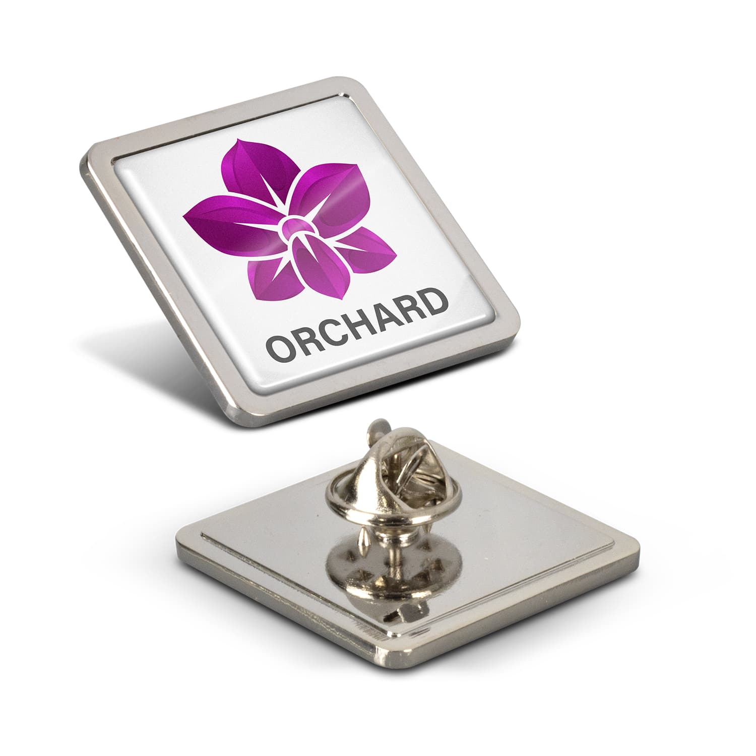 Altura Lapel Pin - Square Large-Active Image