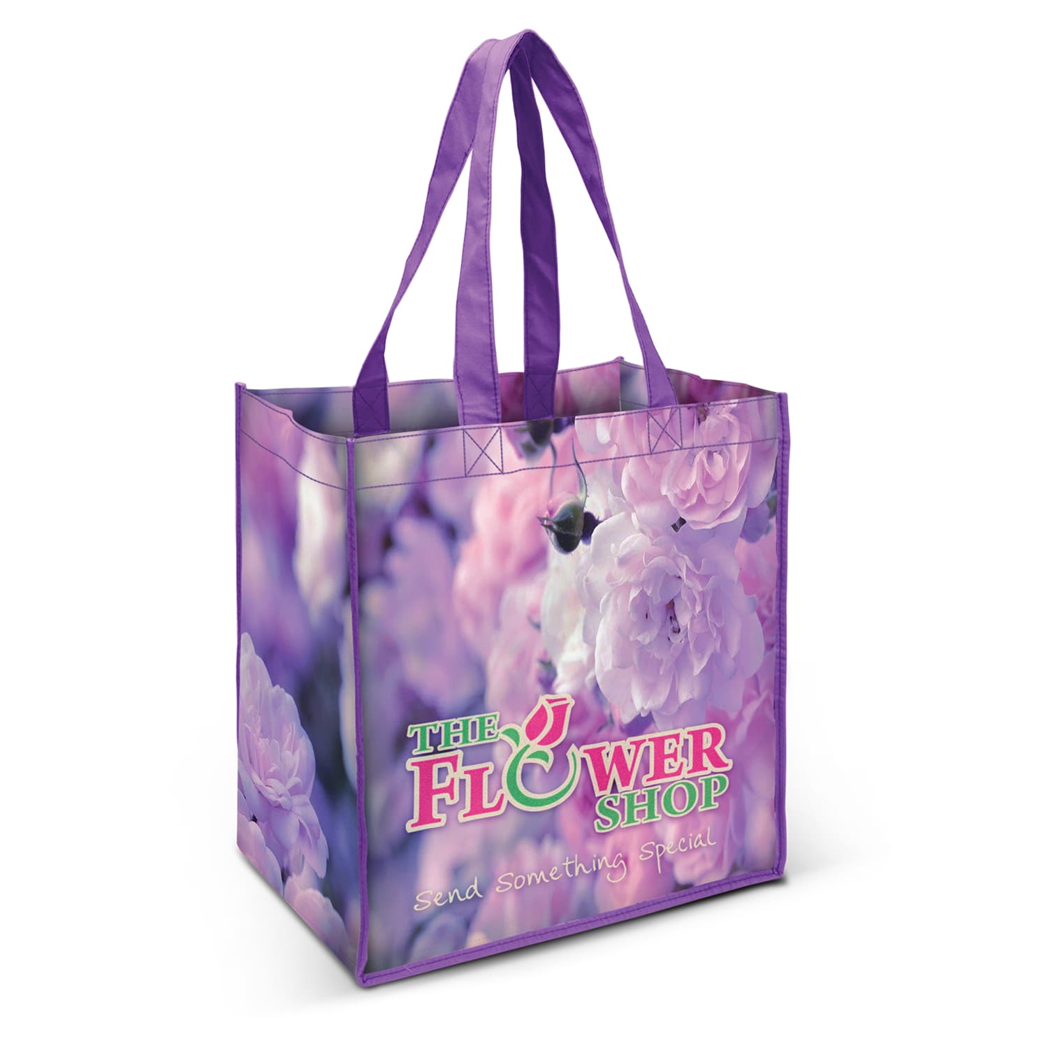Rome Cotton Tote Bag-Active Image