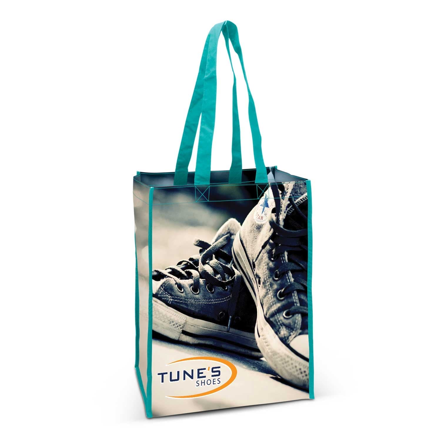 Anzio Cotton Tote Bag-Active Image