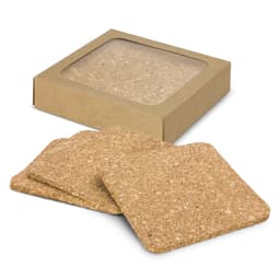 Oakridge Cork Coaster Square - Set of 4 - image 1