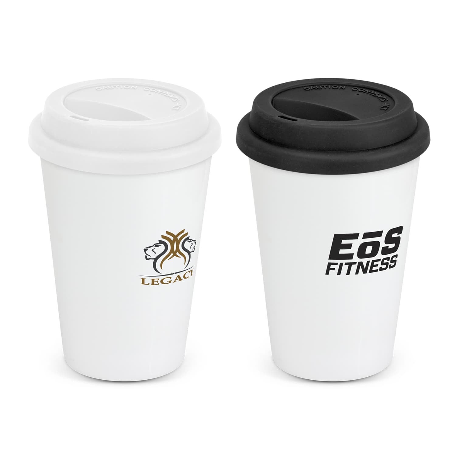 Aztec Double Wall Coffee Cup-Active Image