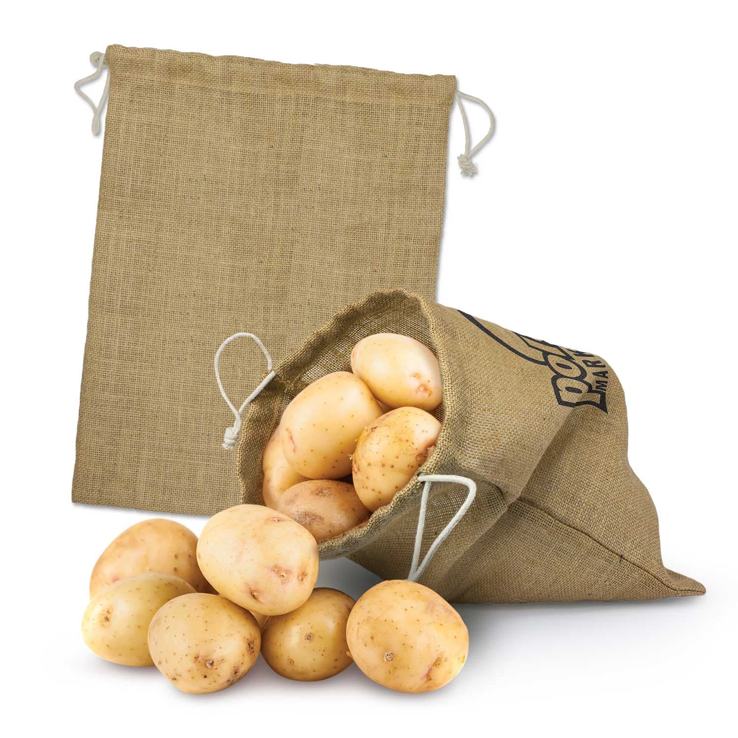 Jute Produce Bag - Large-Active Image