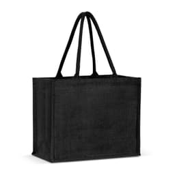 Torino Jute Tote Bag - Colour Match - image 3