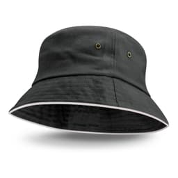 Bondi Bucket Hat - White Sandwich Trim - image 5