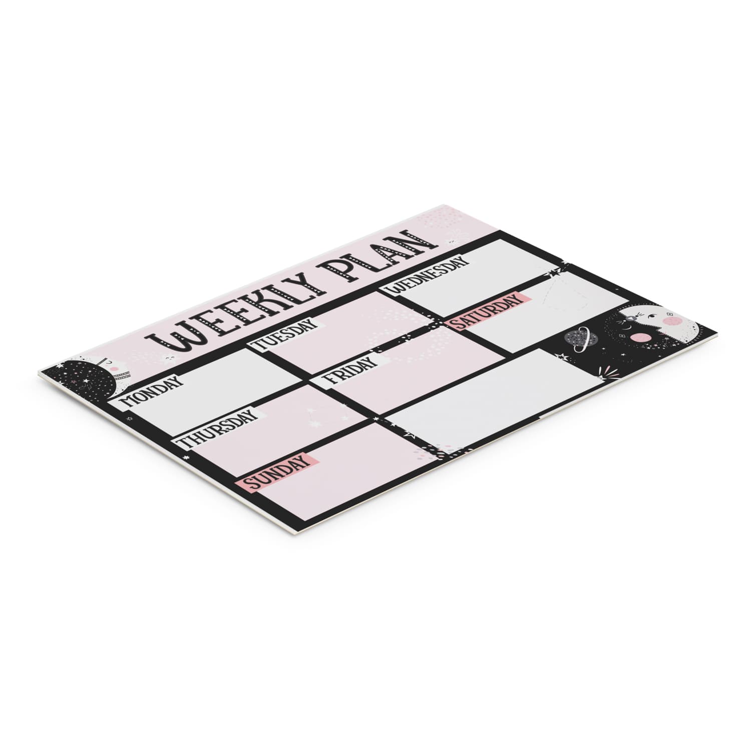 A2 Desk Planner - 50 Leaves-Active Image