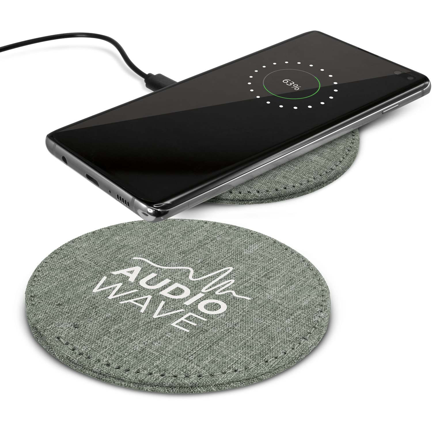 Hadron Wireless Charger - Fabric-Active Image
