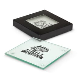 Venice Glass Coaster - Set of 2 - Square - image 3