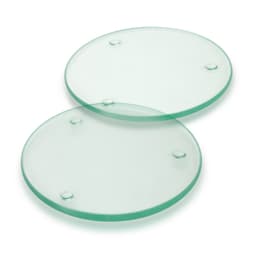 Venice Glass Coaster - Set of 2 - Round - image 1