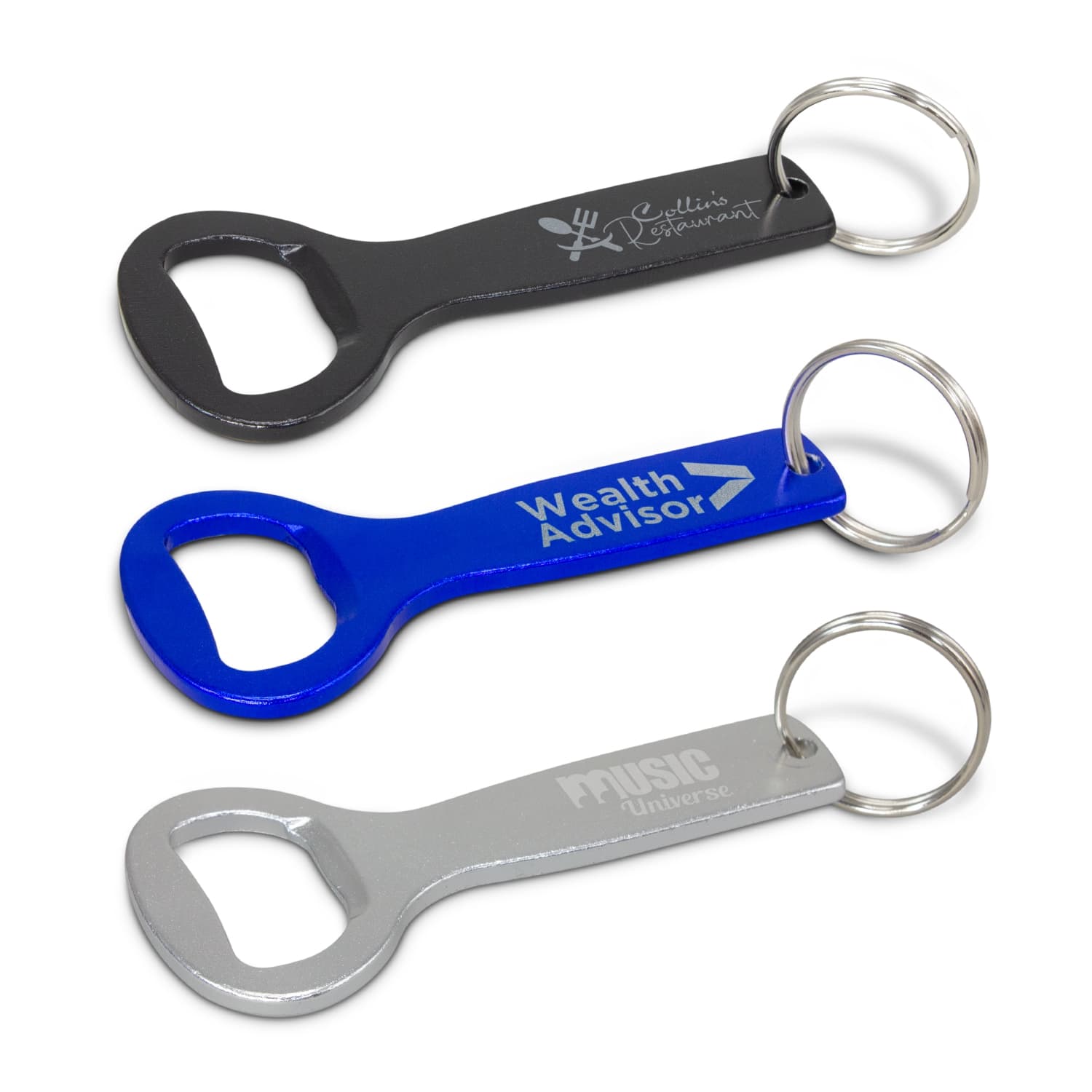 Bristol Bottle Opener Key Ring-Active Image