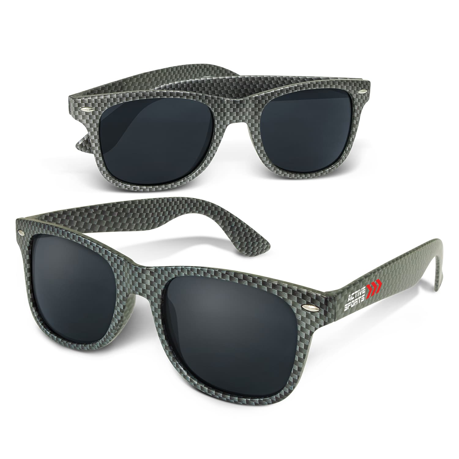 Malibu Premium Sunglasses - Carbon Fibre-Active Image
