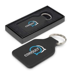 Prince Leather Key Ring - Square - image 1