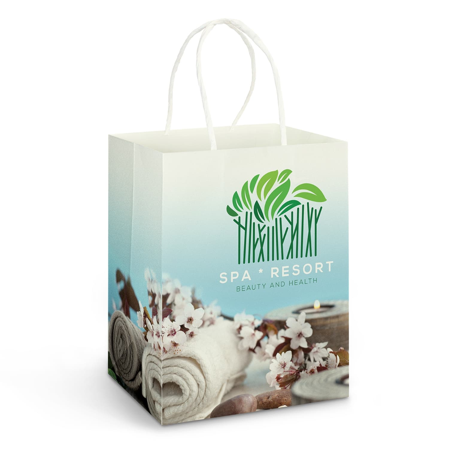 Large Paper Carry Bag - Full Colour-Active Image