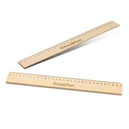 Wooden 30cm Ruler - image 4