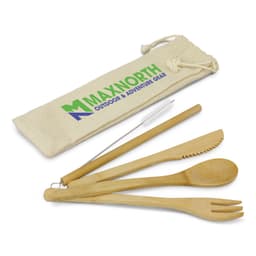 Bamboo Cutlery Set - image 4