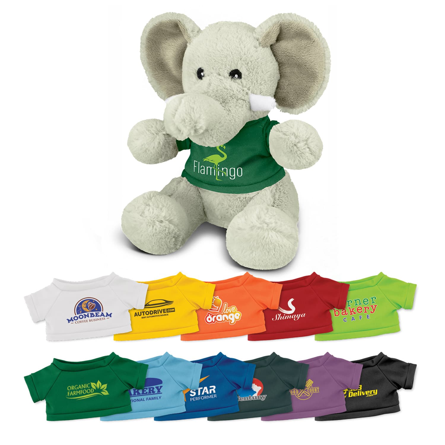 Elephant Plush Toy-Active Image