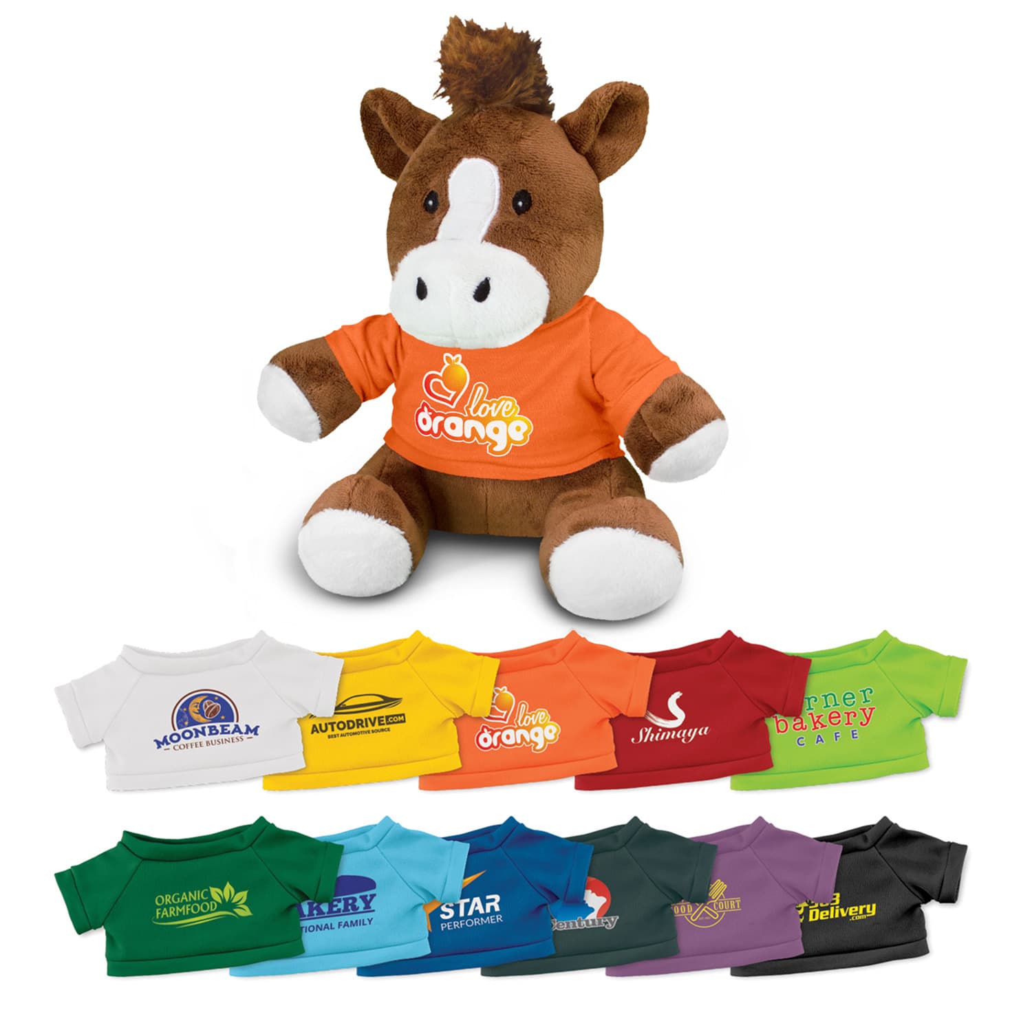 Horse Plush Toy-Active Image