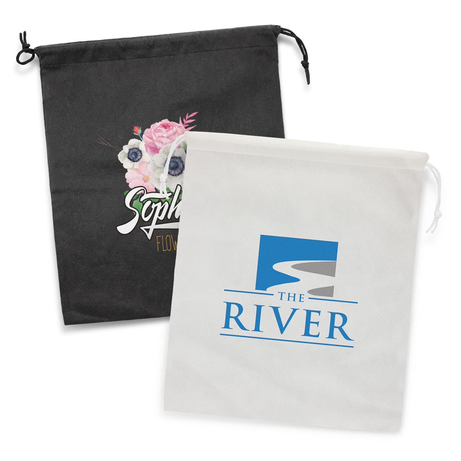 Drawstring Gift Bag - Large-Active Image