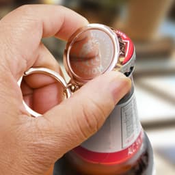 Orleans Bottle Opener Key Ring - image 2
