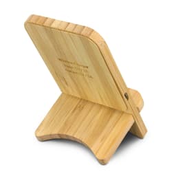 Bamboo Wireless Charging Stand - image 1
