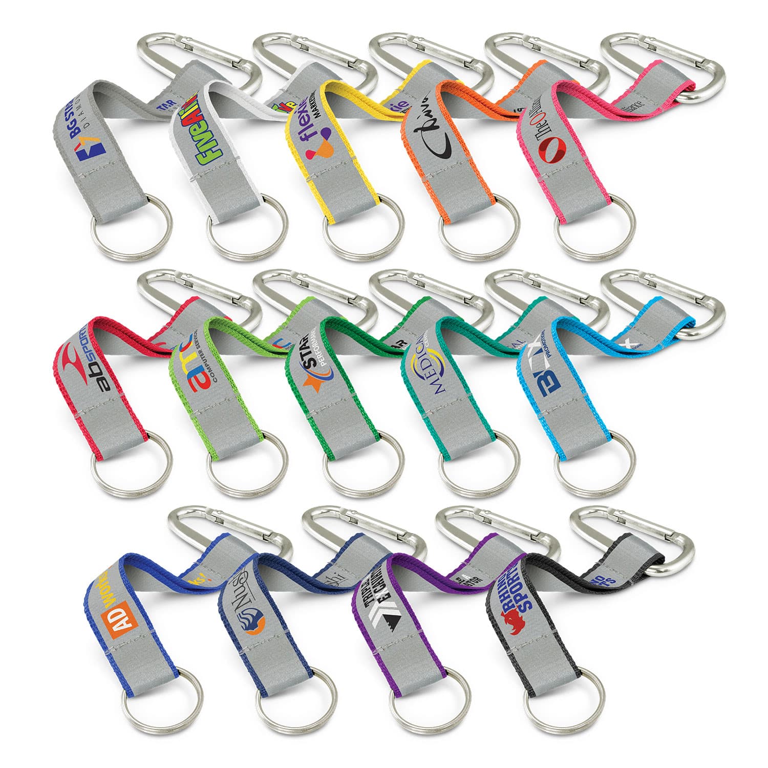 Reflector Key Ring-Active Image