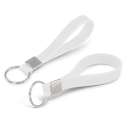 Silicone Key Ring - Debossed - image 1