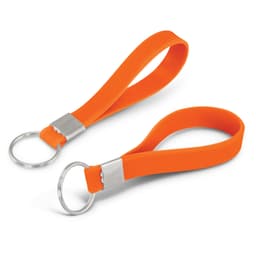 Silicone Key Ring - Debossed - image 4