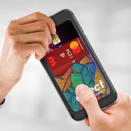 Dual Silicone Phone Wallet - Full Colour - image 1