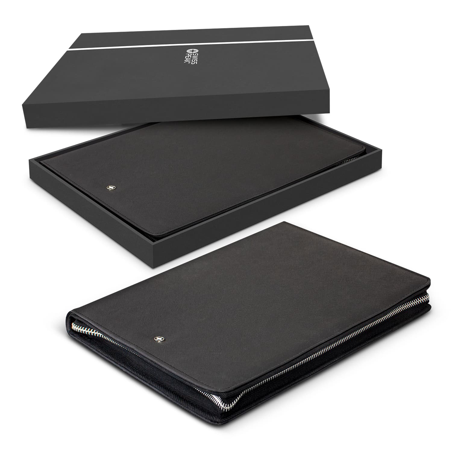 Swiss Peak Heritage A4 Portfolio with Zipper-Active Image