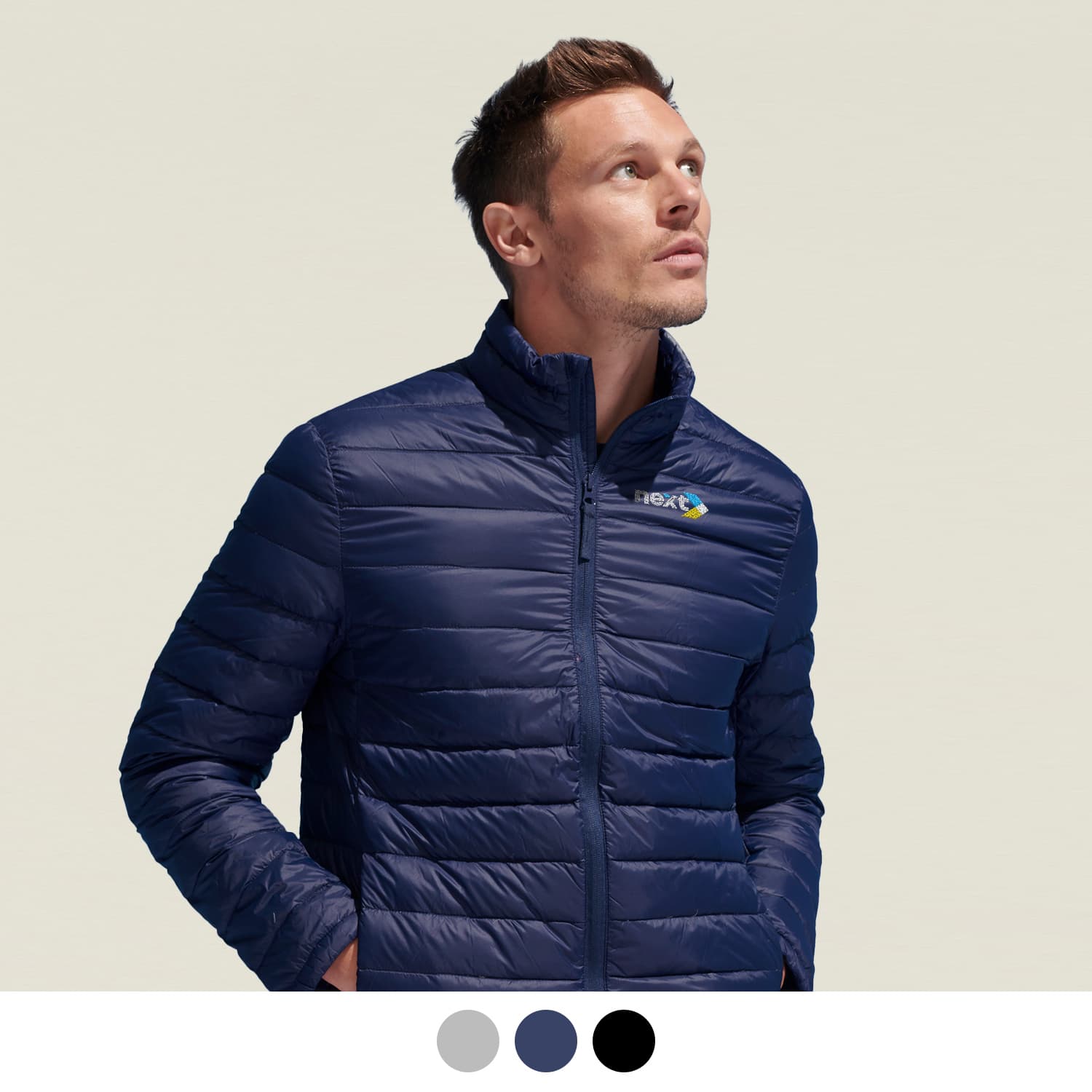 SOLS Wilson Men's Puffer Jacket-Active Image