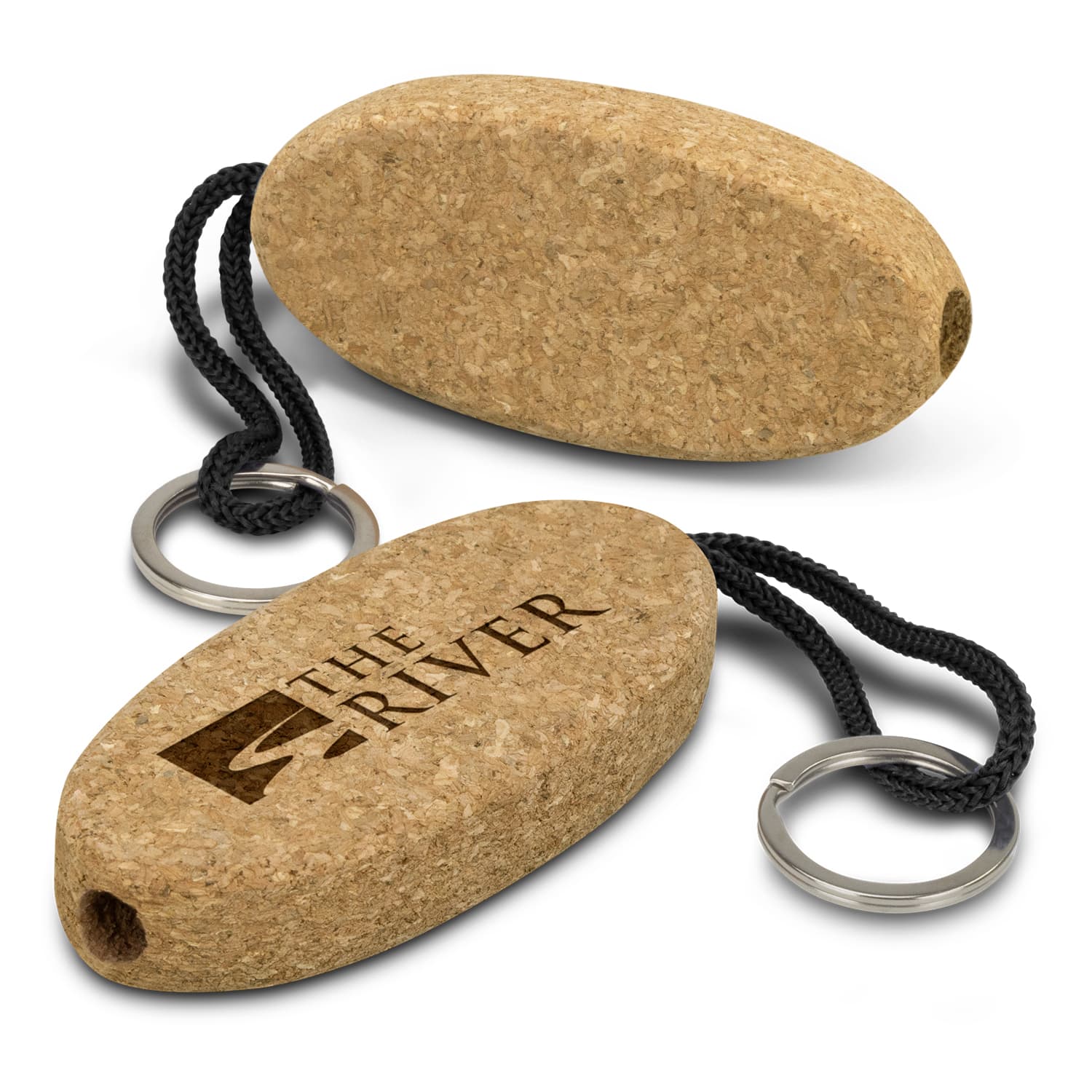 Cork Floating Key Ring-Active Image