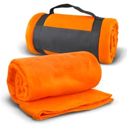 Glasgow Fleece Blanket with Strap - image 2