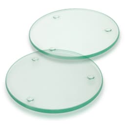 Venice Glass Coaster - Set of 2 - Round - Full Colour - image 1
