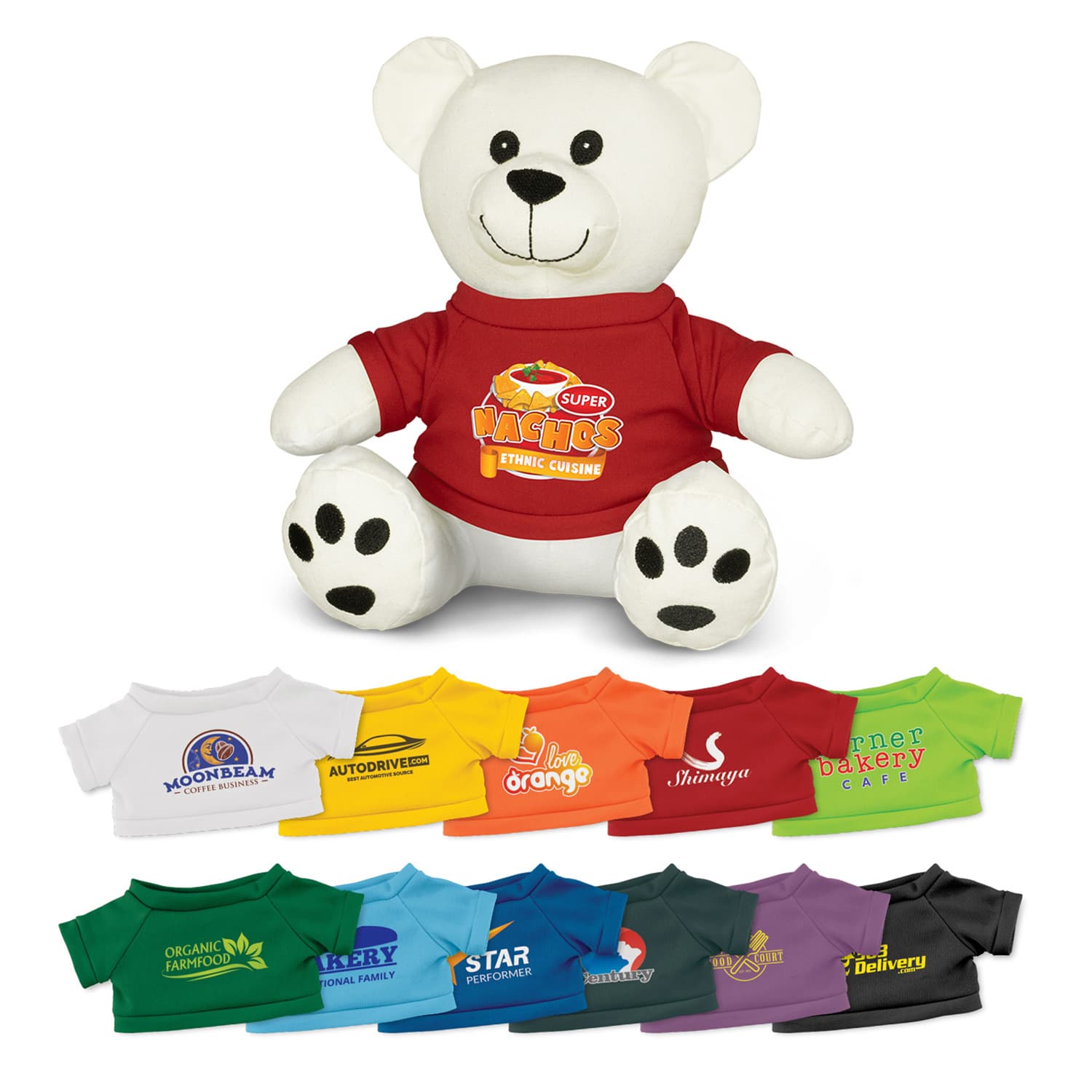 Cotton Bear Plush Toy-Active Image