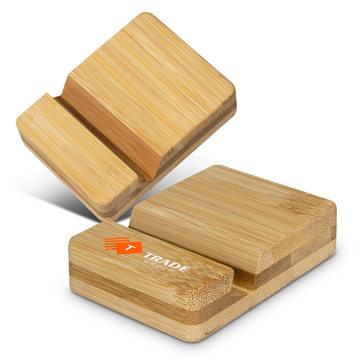 Bamboo Phone Stand-Active Image