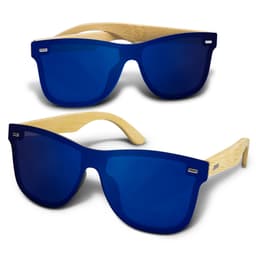 Ryder Mirror Lens Sunglasses - Bamboo - image 4